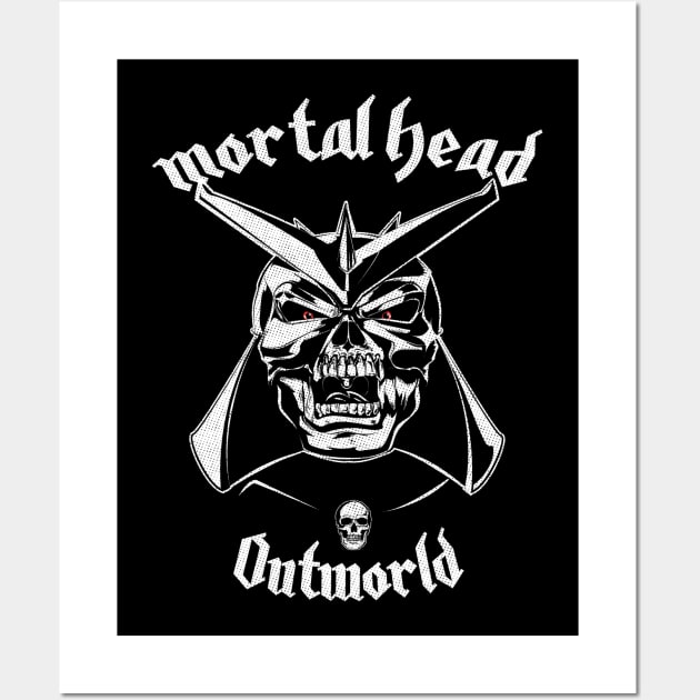 Mortal Head Wall Art by amodesigns